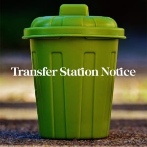 Transfer Station Permits